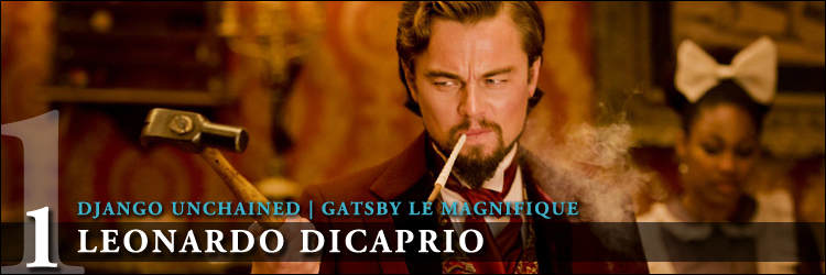 Top acteurs 2013 django unchained