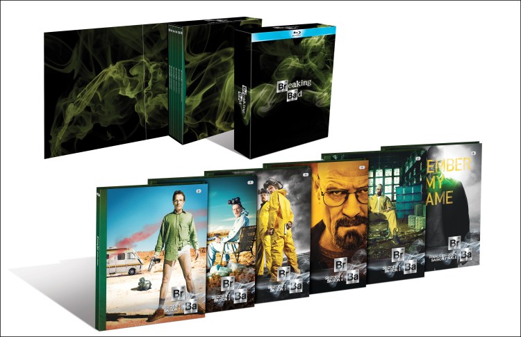 Photo coffret intégral breaking bad 5 saisons