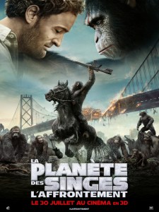 Affiche fr la planète des singes - l'affrontement