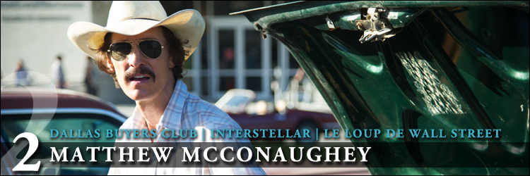 Top acteurs 2014 dallas buyers club