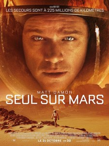 Affiche seul sur mars