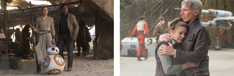 Photo star wars VII - le réveil de la force