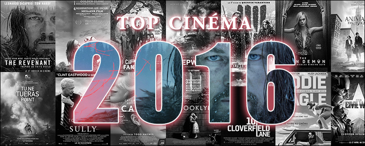 Top cinéma 2016